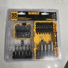 Dewalt 55 Piece Tough Grip Screwdriving Bit Set & Extensions New. Price: $15.00.