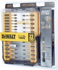 Dewalt Flextorq Impact Driver Bit Set, 22-PIECE (DWA2FTS22IR) New. Price: $39.99.