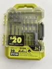 Ryobi Pc. Drill And Impact Drive Bit Set A98201 New. Price: $15.00.