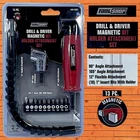 Tool Shop Magnetic Bit Holder Attachment Set Hex Shank & Chuck 13PC New. Price: $28.95.