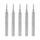Uxcell 5PCS 1/8" Shank 1.2MM 6MM Carbide End Mill Cnc Router Bits Flute New. Price: $45.07.