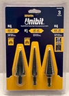 Irwin Unibit Step Drill Set - IWAS15504DF N904283 3PC. New. Price: $41.95.
