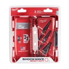 Milwaukee 48-89-9254 Shockwave Impact Duty Step Bit 3PC Set (#1, #2, #4) New. Price: $119.99.