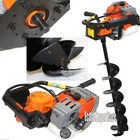 Ice Auger Drill Hole Post Digger 52CC Gas Power W/8" Bits New. Price: $269.99.