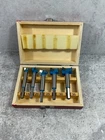 Roman Carbide Forstner Bit Set Of 4 With Wood Box Used. Price: $174.00.