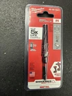 Milwaukee 48-89-9241 Shockwave #1 Impact Duty 1/8" 1/2" Step Drill Bit New. Price: $28.99.