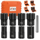 Xewea 9PCS Lug Nut Extractor Set, 1/2" Drive Impact Bolt Remover Socket Tool New. Price: $36.49.