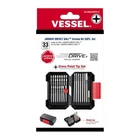 Vessel Jisdrive Impact Ball Torsion Bit Set 33-PIECE No. IB33JSP01U Made In New. Price: $156.87.