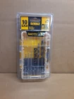 Dewalt 10 Pc Drill Bit Set DWA1180 New. Price: $10.00.