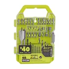 Ryobi Drill And Impact Kit Driver Driving Set 40 Piece New. Price: $17.11.