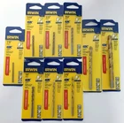 Lot Of 14 Assorted Irwin Titanium Drill Bits 1/16 3/8 Jobber Length (9 Cards) New. Price: $22.99.