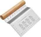 All Dough Bench Scraper/cutter/chopper Stainl Steel Blade With Herb New. Price: $12.99.