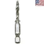 Klein Tools 32240 Drill Tap 10-24 High Speed Steel, Brass Finish New. Price: $19.99.