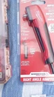 Milwaukee Shockwave Impact Duty Right Angle Adapter New. Price: $19.45.