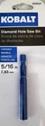 Kobalt 5/16 Diamond Hole Saw Bit Ceramic Marble Granite Porcelain 2636227 New. Price: $15.00.