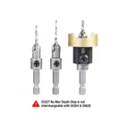 Amana Tool 3-PC Carbide Tipped Countersink Set Hex Shank (AMS-624) New. Price: $117.57.