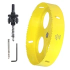 Jiecheng 7-1/4 Inch Hole Saw For Wood,soft Metal,drywall,plasterboard Yellow New. Price: $27.24.