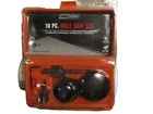 Tool Shop 10 Piece Hole Saw Kit With Red Case New. Price: $28.00.