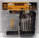 Dewalt 12 Piece Drill Bit Set DWAH1182 Black & GOLD........................2 New. Price: $17.49.