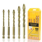 Masonry Drill Bit Set For Ceramic Tile, Concrete With Tungsten Carb... New. Price: $24.13.
