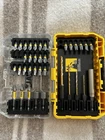 Dewalt Max Fit Screwdriving Bit Set With Toughcase System 35-PIECE Used. Price: $15.00.