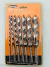 Warrior 7 Piece Auger Bit Set New #61542 Open. Price: $13.25.