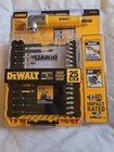 Dewalt Maxfit Steel Drill & Driving Bit Set With Right Angle Adapter - 25 Piece New. Price: $29.99.