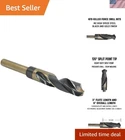 Durable 7/8" Hss Black & Gold Drill Bit With 1/2" Round Shank - Quality New. Price: $36.99.
