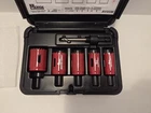 Morse Master Cobalt Hole Saw Kit AV05M 6 Piece Bi-metal Complete Open. Price: $50.96.