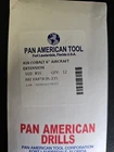 Pan American Tool #16 Cobalt 6" Aircraft Extension 12CT Pat Part 05-215 New. Price: $35.99.