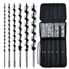 6PCS 12 Inch Long Wood Auger Drill Bit Set, 1/4"-7/8" Hex Shank, Hardened All... New. Price: $35.28.