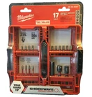 Milwaukee 17PC Impact Driver Bit Set 48-32-4087 Brand New In Package. Price: $25.00.