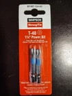 Simpson Strong-tie 2-PIECE 1-3/4-IN T40 Torx Steel Hex Shank Screwdriver Bit Set New. Price: $10.00.