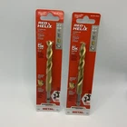 Milwaukee 48-89-4624 27/64" Shockwave Red Helix Titanium Drill Bit Set Of New. Price: $19.99.