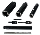 Steel Dragon Tools 3-PIECE 1.5" 2.5" Dry Diamond Core Drill Bit Kit New. Price: $191.99.