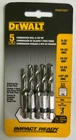 Dewalt DWADT5SET Combination Drill And Tap Bit New. Price: $19.99.