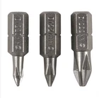Brownells Magna-tip Phillips Set #0 #1 #2 1" Long 1/4" Hex Shank New. Price: $5.99.