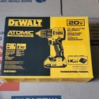 Dewalt Atomic 20V Max Brushless 1/2" Drill/driver Kit DCD794D1 2AH New. Price: $109.13.