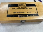 Drill Master 39812 16PC Forstner Bit Set Tin Sizes 1/4 -2-1/8 Wood Case Used. Price: $35.00.