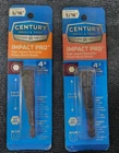 2 Pk Century Drill 5/16" High Impact Pro Nutsetter Hex Nutdriver Power Shank New. Price: $9.95.