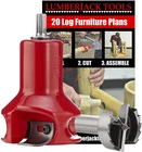 Diy Log Furniture Kits 1-1/2 Inch Tenon Cutter Forester Bit Durable Aluminum Red New. Price: $169.99.