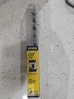 Irwin Tools 3/8-INCH Auger Bit 49906 47917ZBR New. Price: $9.75.