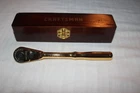 Craftsman 75TH Anniversary Gold Plated 3/8" Drive Ratchet W/ Case VR-44813 New. Price: $75.00.