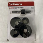 Pc Hole Saw Set 3/8" Arbor Carbon Steel Hyper Tough 3580 1-1/4 2-1/8 New. Price: $11.99.