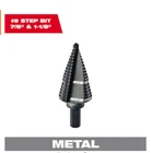 Milwaukee Tool 48-89-9209 #9 Step Drill Bit, 7/8" & 1-1/8" New. Price: $24.99.