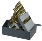 Chicago Latrobe 57850 Cobalt Steel Jobber Drill Bit Set 29PC 1/16-1/2" New. Price: $248.92.
