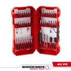 Shockwave Impact Duty Alloy Steel Screw Driver Drill Bit Set (40-PIECE) New. Price: $29.46.
