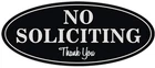 No-soliciting For House Signs Home Small (2.8" X 7"), Silver New. Price: $6.21.