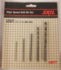 Skil 5-PIECE High Speed Drill Bit Set 43677 1/16" 3/32" 1/8" 3/16" 1/4" New. Price: $16.00.