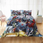 Transformers League Of Kings 3D Quilt Duvet Doona Cover Set Pillow Case Print New. Price: $64.89.